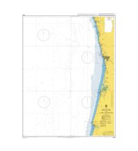 Nautical Charts British Admiralty Seekarte 3634 - Montedor to Cabo Mondego 1:200.000 The UK Hydrographic Office