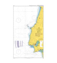 Nautical Charts British Admiralty Seekarte 3635 - Cabo Mondego to Cabo Espichel 1:200.000 The UK Hydrographic Office