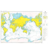 Seekarten British Admiralty Seekarte 4000 - The World 1:45.000.000 The UK Hydrographic Office