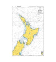 Seekarten British Admiralty Seekarte 4640 - New Zealand - North Island 1:1.500.000 The UK Hydrographic Office