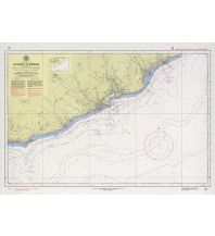 Seekarten N. 101 Carta Nautica Italiana - Litorale di Imperia 1:30.000 Nautica Italiana