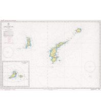 Seekarten N. 126 Carta Nautica Italiana - Isole Pontine - Isole di Ventotene e S. Stefano 1:30.000 Nautica Italiana