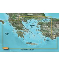 Nautical Charts BlueChart g3 HEU015R - Aegean/Ionian Sea and Sea of Marmara Garmin