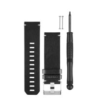 GPS Zubehör Garmin Lederarmband Schwarz Garmin