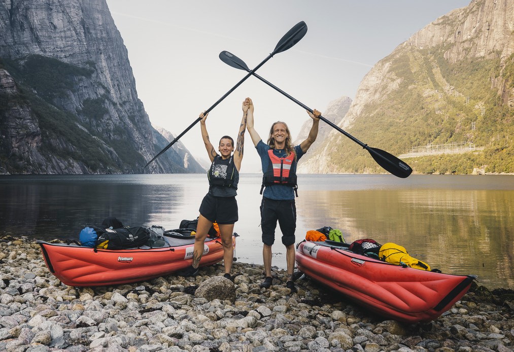 Sabine Buchta und Peter Unfried mit 