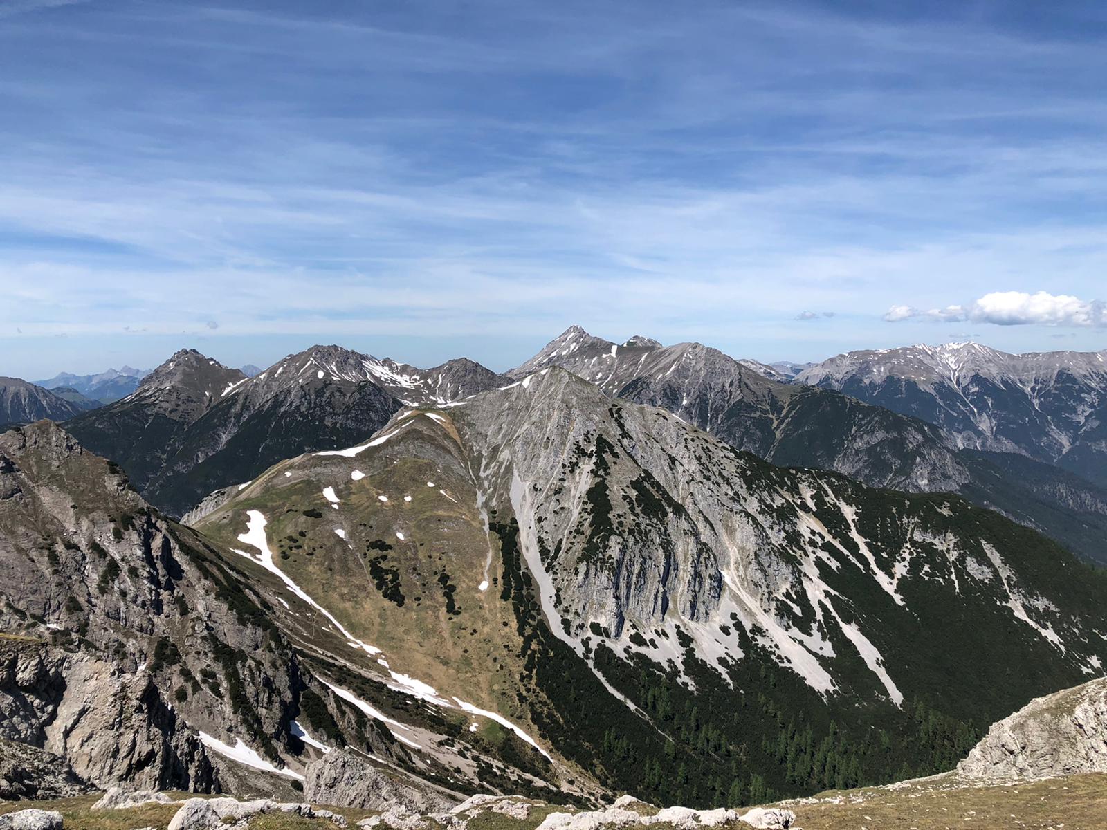 Blick in die Lechtaler Alpen